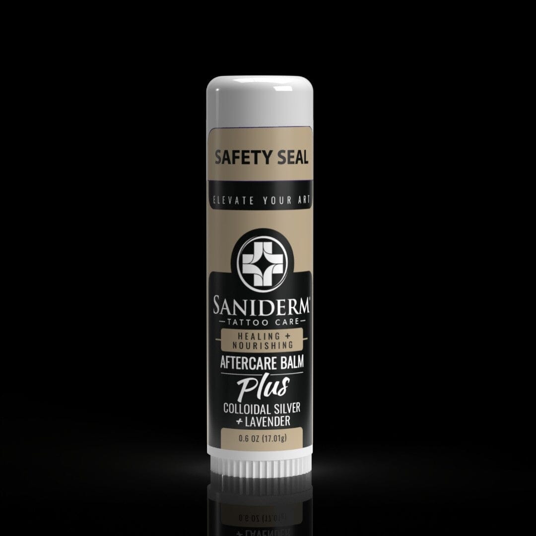 Tattoo Aftercare Balm PLUS+ - Small (0.6 oz) Balm Saniderm Tattoo Aftercare