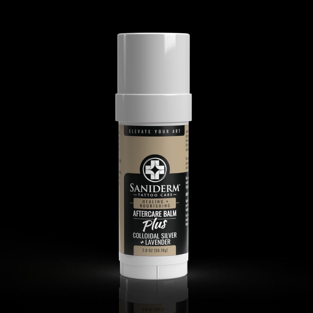 Tattoo Aftercare Balm PLUS+ - Large (2.0 oz) Balm Saniderm Tattoo Aftercare