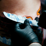 Flex Tattoo Bandage Roll - Large (8 in x 10 in) Saniderm Tattoo Aftercare 