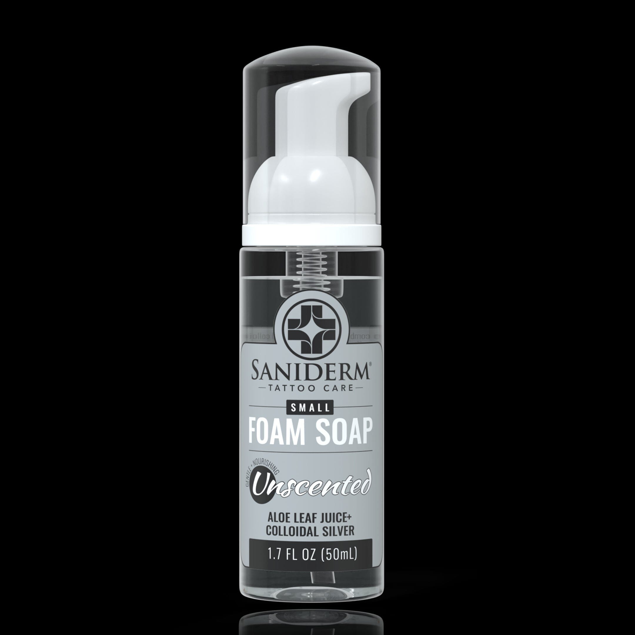 Tattoo Foam Soap - Small (1.7 oz) Soap Saniderm Tattoo Aftercare 